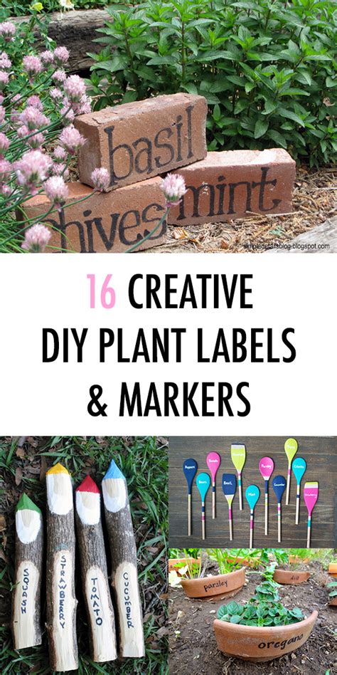16 Creative Diy Plant Labels And Markers