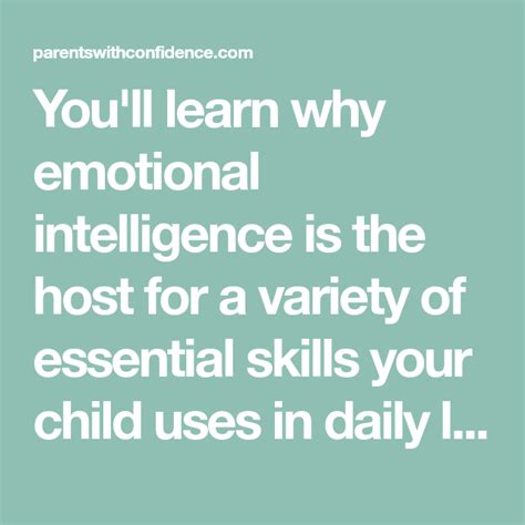 How To Raise An Emotionally Intelligent Child That Will Succeed In Life
