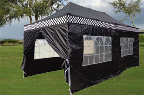 black checker pop  tent canopy gazebo