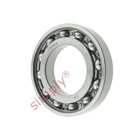 Major Branded 16006 Open Deep Groove Ball Bearing 30x55x9mm Simply