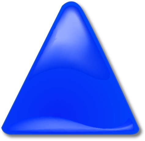 Blue Triangle Clip Art Clipart Best Images