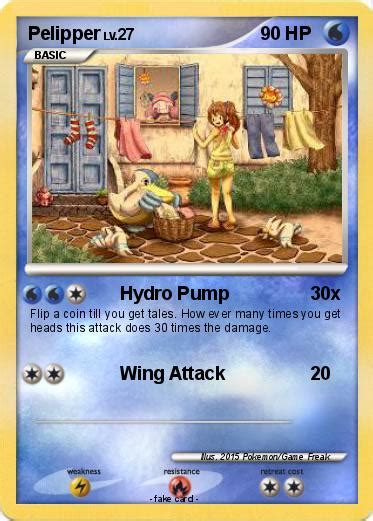 Pokémon Pelipper 14 14 Hydro Pump My Pokemon Card