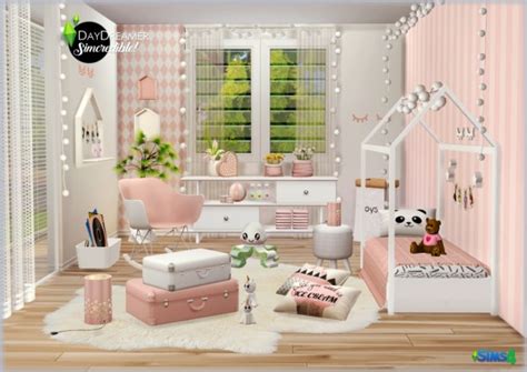 Simcredible Designs Day Dream Kids Room • Sims 4 Downloads