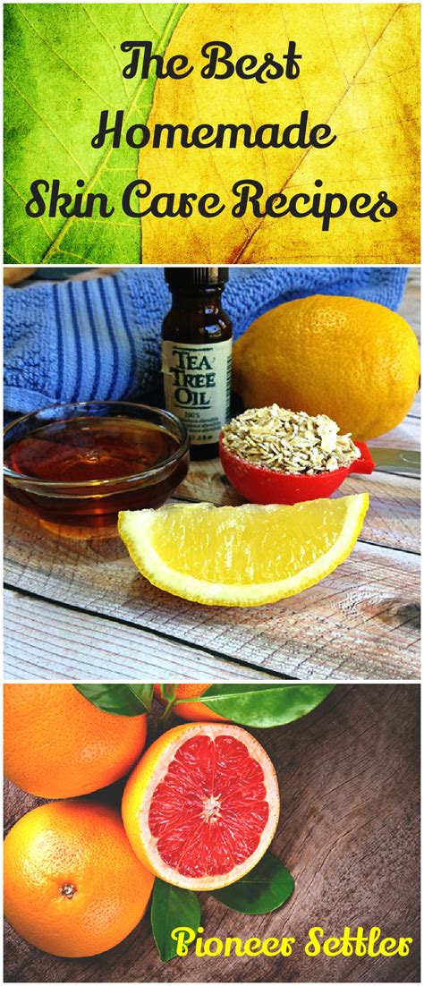 The Best Homemade Skin Care Recipes Homesteading Simple Self