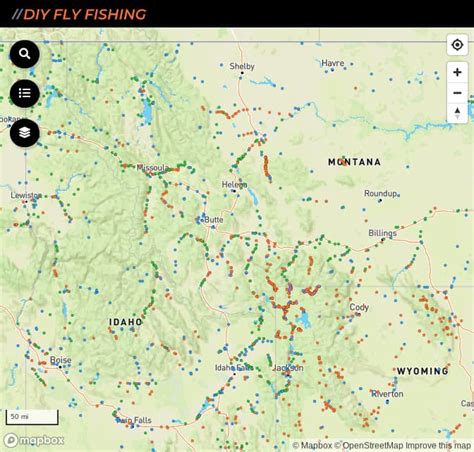 36 Best Places To Fly Fish In Montana Map And Guide Diy Fly Fishing