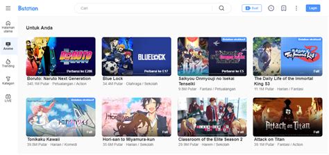 Link Nonton Dan Download Anime Lengkap Sub Indo Legal Bukan Otakudesu Anoboy Terbaru