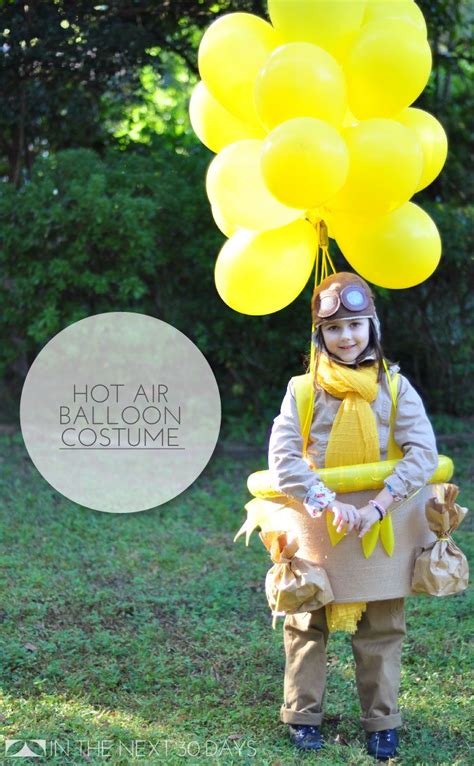 Diy Hot Air Balloon Halloween Costume And Halloween Fun In The Next