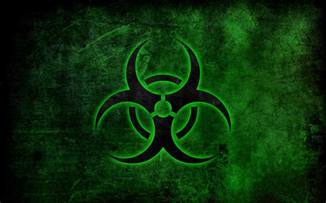 Biohazard Symbol Wallpaper 10778 Green Biohazard Sign 1920x1200