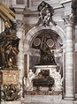 Más clases de arte: Bernini, Tumba del papa Urbano VIII, San Pedro del ...