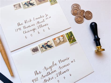 The Beauty Of Calligraphy On Wedding Envelopes — Ac Letters Calligraphy