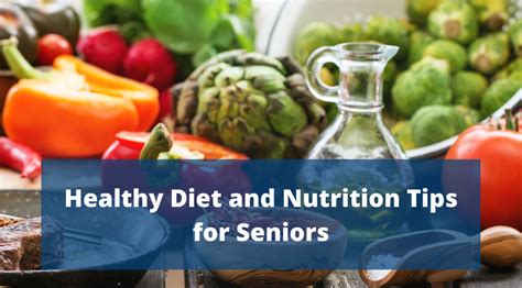 Health Diet And Nutrition Tips For Seniors Active Senior Care