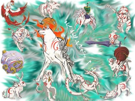 Download Shiranui Okami Amaterasu Wallpaper By Alarson14 Okami