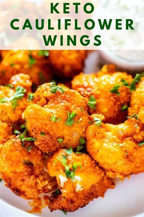 This gluten free crispy chicken wings recipe uses many of these tips. Keto Cauliflower Wings - Air Fryer or Oven - Gluten Free ...
