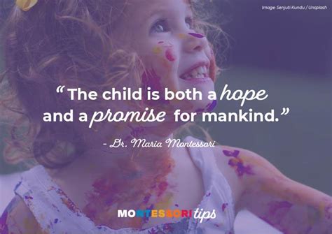 15 Uplifting Maria Montessori Quotes On Education And What They Mean