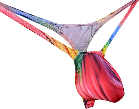 Wosese Men S G String Bulge Pouch Thongs Bikini Underwear Wss At Amazon Mens Clothing Store