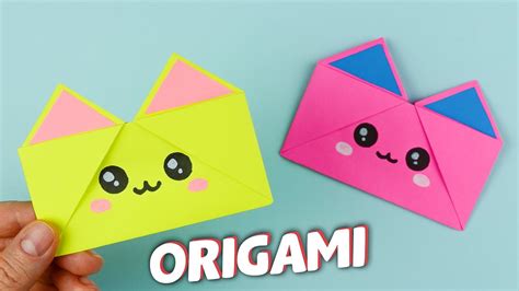 Kawaii Origami Paper Wallet Diy Mini Paper Wallet Tutorial Youtube
