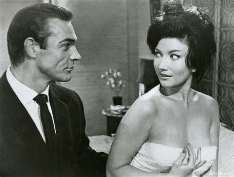 Sean Connery And Zena Marshall Dr No 1962 James Bond Girls Bond Girls James Bond Movies