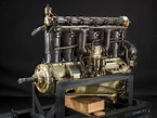 Daimler-Motoren (Mercedes) DIII Avu, In-line 6 Engine | Smithsonian ...