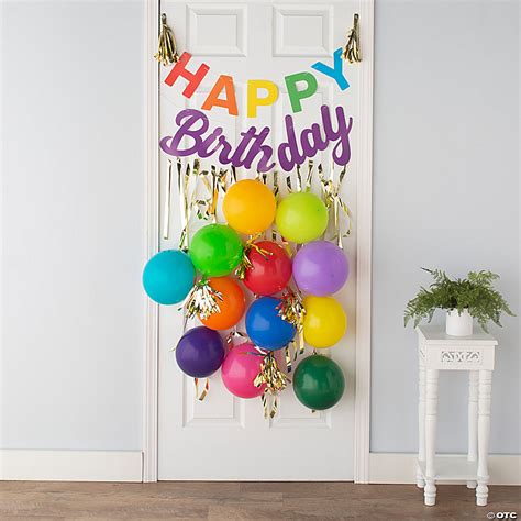 Happy Birthday Door Decorating Kit 31 Pc Oriental Trading