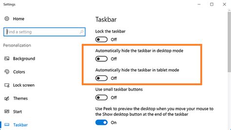 How To Hide The Taskbar In Windows 10 Get Rid Of The Taskbar At The