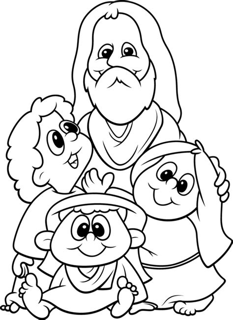 Jesus Coloring Page For Kid Clip Art Library