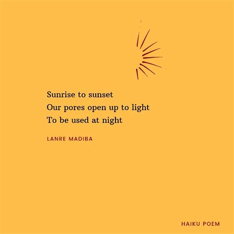 Haiku Poem Sunlight Haiku Poems Haiku Poems