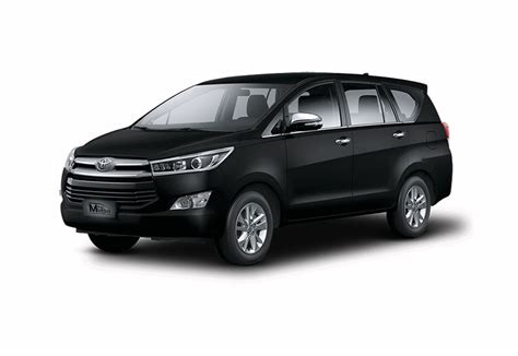 Toyota Innova Reborn Black Airport Transfer Shuttle Bus Group Tour