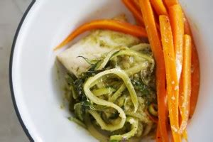 The parchment paper pouch creates steam to cook the fish, which is one of the healthiest ways to make fish. 20-Minute Parchment Baked Halibut & Veggies | because im ...