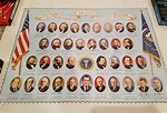 Vintage 1969 Presidents of the United States Poster American Politics ...