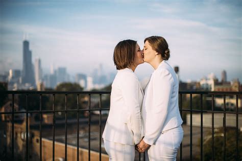 Chicago Loft Lesbian Wedding Lesbian Wedding Lesbian Chicago Lofts