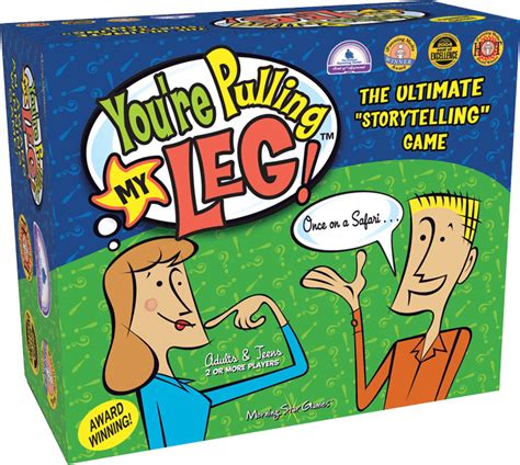 Youre Pulling My Leg Award Winning Game By Allen Wolf