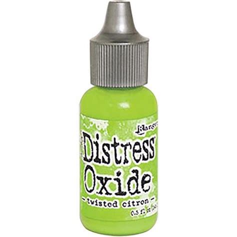 Recharge Distress Oxide Twisted Citron Herazz Boutique De Scrapbooking