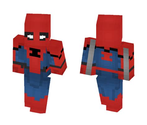 Download Spider Man Spider Man Homecoming Minecraft Skin For Free