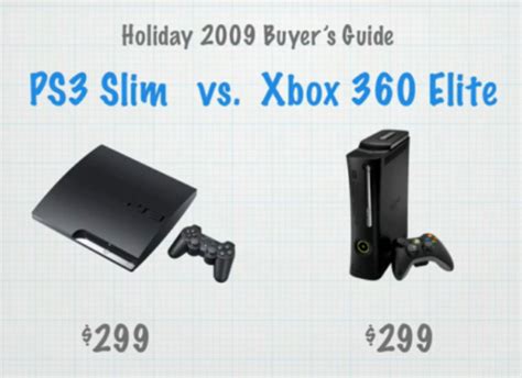 Ps3 Slim Versus Xbox 360 Elite Comparison Video Games Blogger