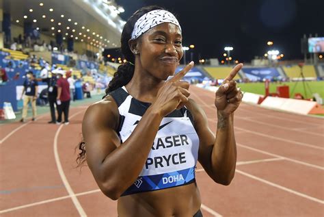 Olympic Champion Shelly Ann Fraser Pryce Just Became The Fastest Woman Alive Glamour