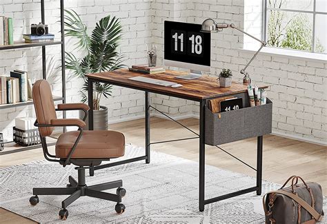 Buy Cubiker Computer Desk 55 Inch Home Office Writing Study Desk