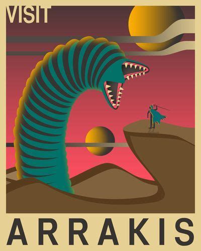 Visit Arrakis Art Print By Jazzberry Blue 8x10 Art Prints Fine Art