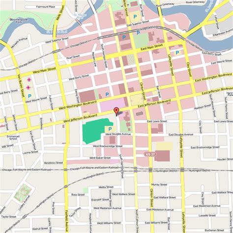 Fort Wayne Indiana Interactive Map Map Interactive Map Fort Wayne