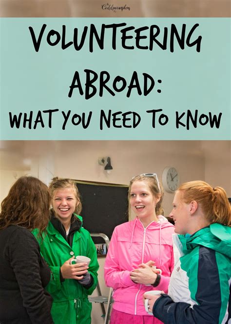 Volunteering Abroad What You Need To Know Volunteer Abroad Gap Year