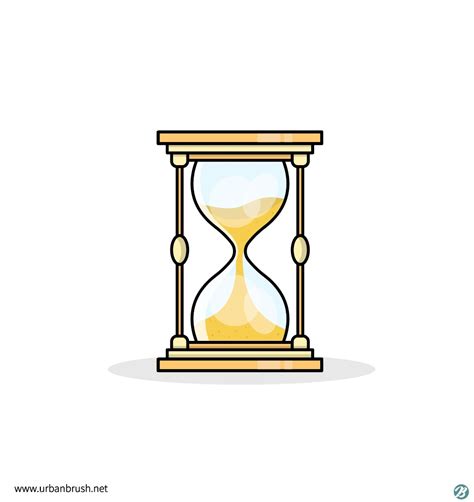 모래시계 일러스트 Ai 다운로드 Download Image Hourglass Vector Urbanbrush