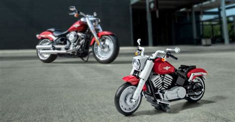 Lego Debuts Piece Harley Davidson Fat Boy Model Set Maxim