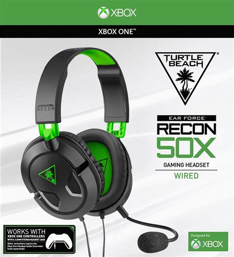 Turtle Beach Ear Force Recon X Stereo Gaming Headset Black Green