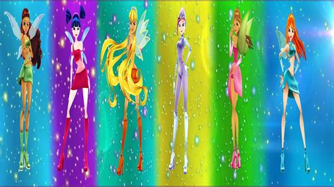 Mmd X Winx Club Winx Transformation Youtube