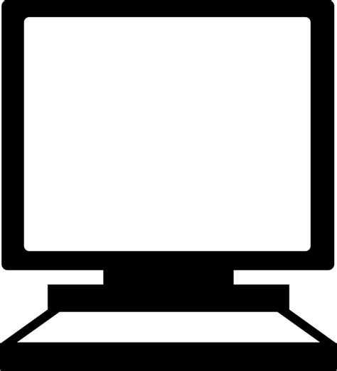 Blank Desktop Vector Vector Computer Logos Png Transparent Png Images