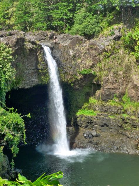 American Travel Journal Rainbow Falls State Park Hilo Hawaii