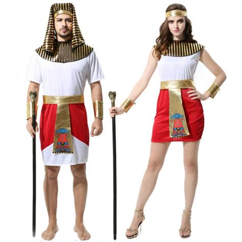 2018 adult couples costumes egypt egyptian pharaoh clothing cleopatra cospaly clothes egypt