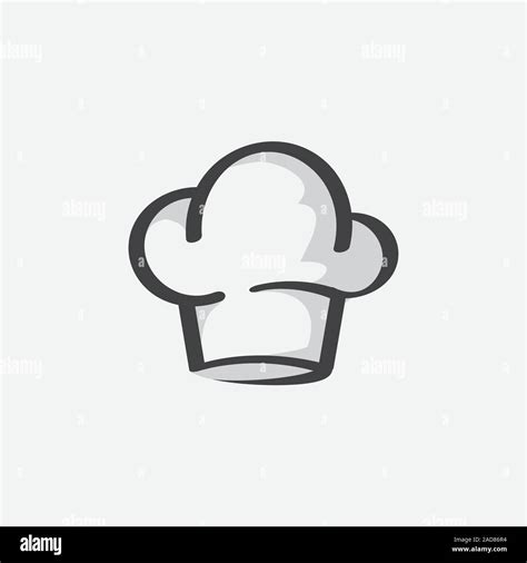 Hat For Chef Kitchens Chef Hat Icon Vector Chef Cap Design Stock