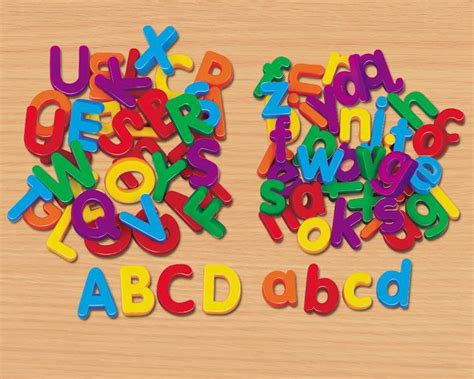 Magnetic Letters Uppercase Magnetic Letters Lakeshore Learning