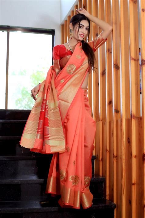 Soft Raw Silk Saree In 2020 Raw Silk Saree Saree Fancy Sarees