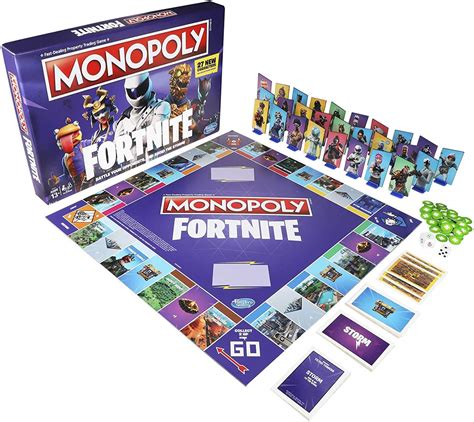 Monopoly Fortnite Edition Board Game Inspired By Fortnite Video Game